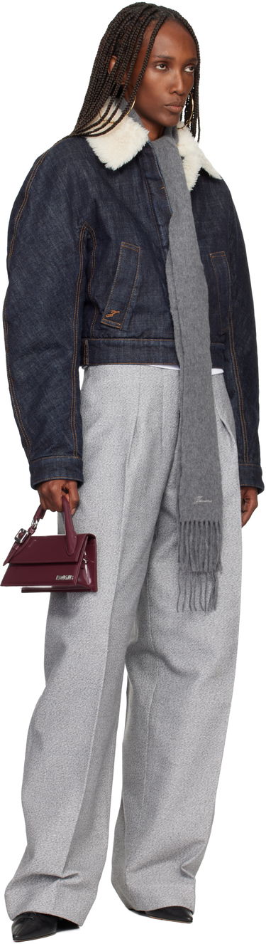 Дамска чанта Jacquemus The long Chiquito with buckle Bag Бургунди | 23HBAW00326AC18A01, 3