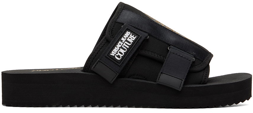 Кецове и обувки Versace Versace Jeans Couture Ipanema Sandals Черно | E74YA3S7A EZS636, 0