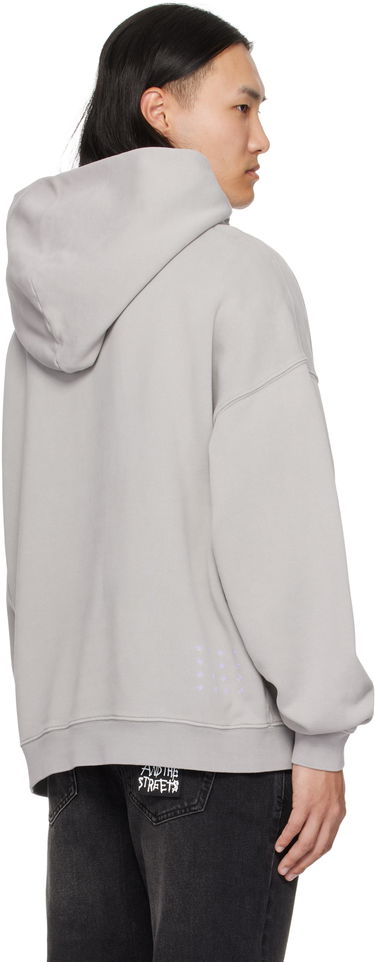 Суитчър Ksubi Blasted Hoodie Сиво | MFA25FL005, 2
