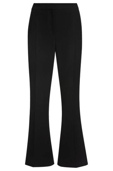 Slim-Fit Bootcut Trousers