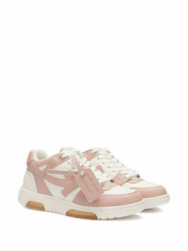 Кецове и обувки Off-White Out Of Office OOO "White Pink" W Бяло | OWIA259S22LEA0010130, 1