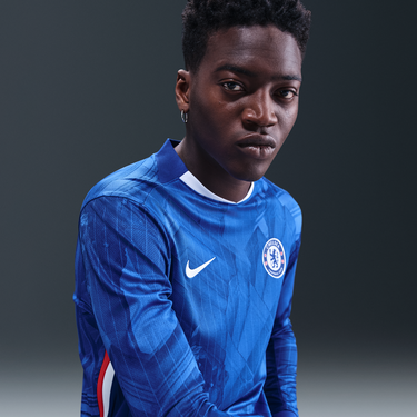 Фланелка Nike Chelsea FC Stadium 2025/26 Dri-FIT Replica Long Sleeve Jersey Синьо | HV9258-496, 3