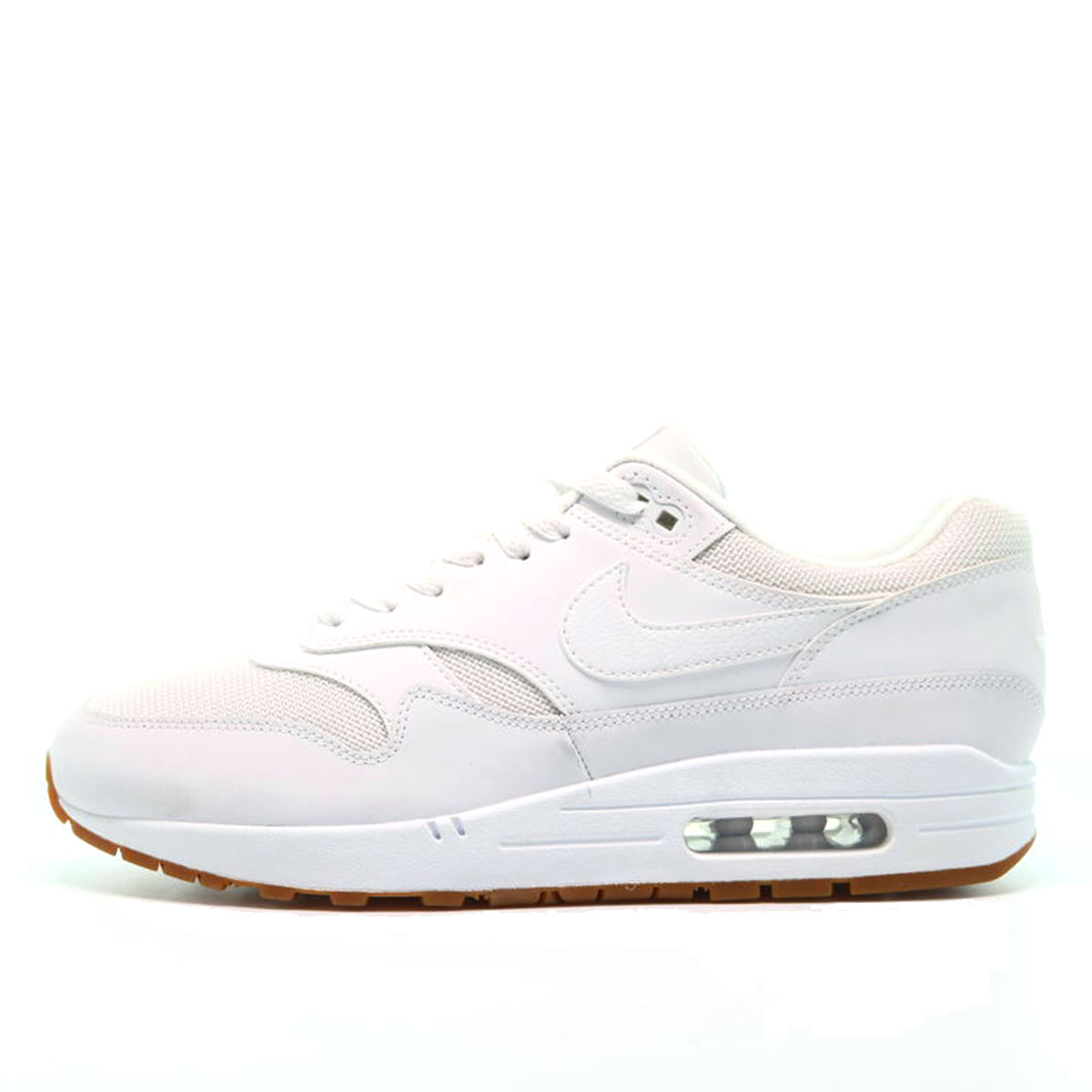 Кецове и обувки Nike Air Max 1 White Gum Sole Бяло | AH8145-109, 1