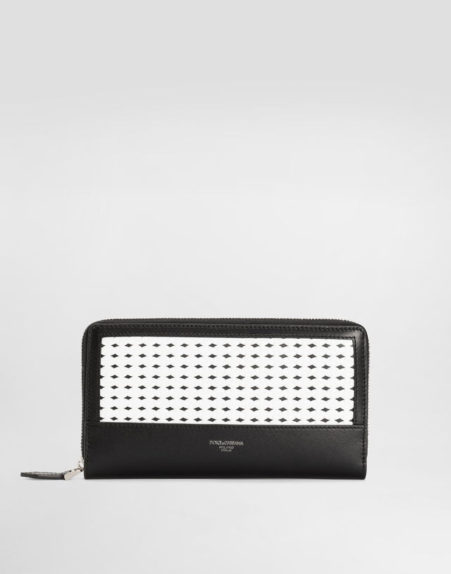 Woven Plongé Calfskin Wallet