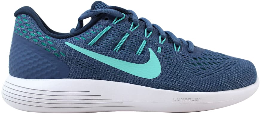 Кецове и обувки Nike Lunarglide 8 Ocean Fog/Hyper Turquoise-Blue Grey (Women's) Тъмно синьо | AA8677-400, 0