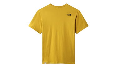 Тениска The North Face Mountain Line T-shirt Жълто | NF0A7X1N76S, 2