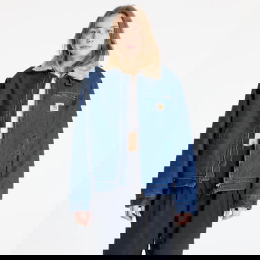 Яке Carhartt WIP Herald Denim Jacket with Sherpa Collar XL Синьо | I033765.2JR06, 1