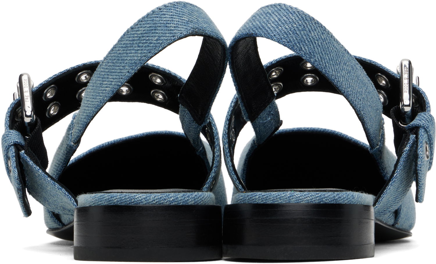 Облекло rag & bone rag & bone Astra Slingback Ballerina Flats Синьо | WFF24SF002UB2, 1