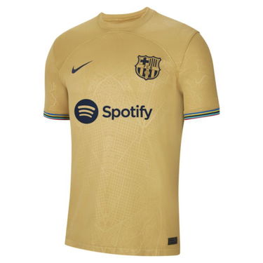 Фланелка Nike F.C. Barcelona 2022/23 Stadium Away Men's Dri-FIT Football Shirt Кафяво | DJ7675-716, 2