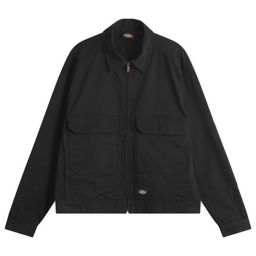 Яке Dickies Fort Smith Trucker Jacket, Size Large Черно | DK0A87OEBLK1