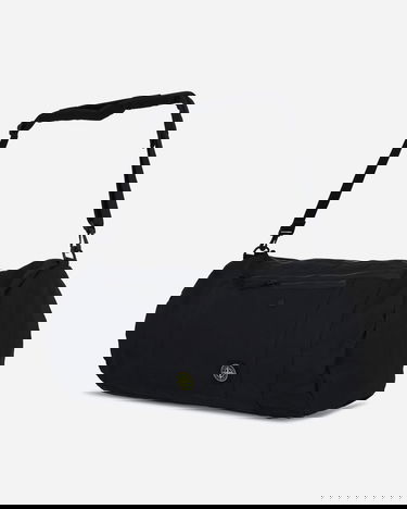 Чанта за пътуване Stone Island Aluminium Fabric Duffle Bag Черно | K2S15-9200018-S0257 V0029, 4