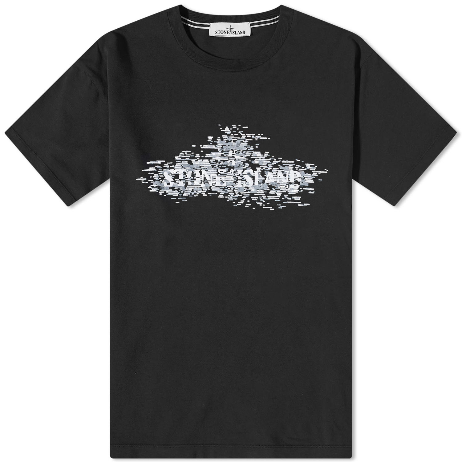 Тениска Stone Island Institutional Two Graphic Tee Черно | 78152NS90-V0029, 0