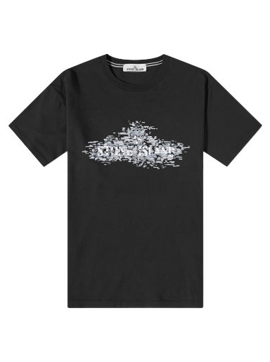 Тениска Stone Island Institutional Two Graphic Tee Черно | 78152NS90-V0029