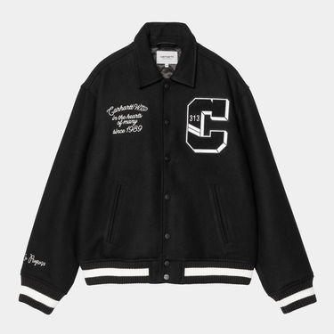 Яке бомбър Carhartt WIP WIP World Class Varsity Jacket Черно | I035432_6, 5