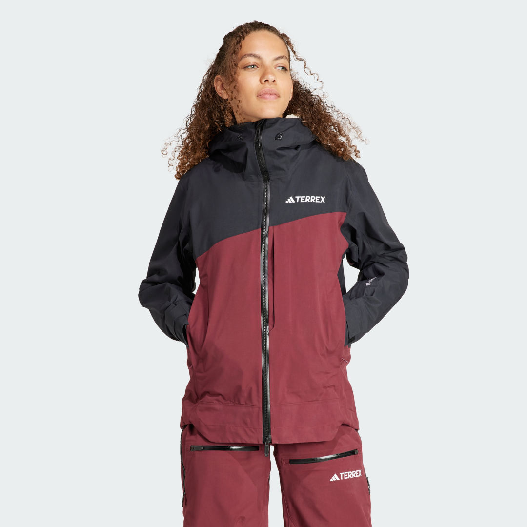 Яке adidas Performance Terrex Techrock 3-Layer GORE-TEX C-Knit Червено | IB4226, 1
