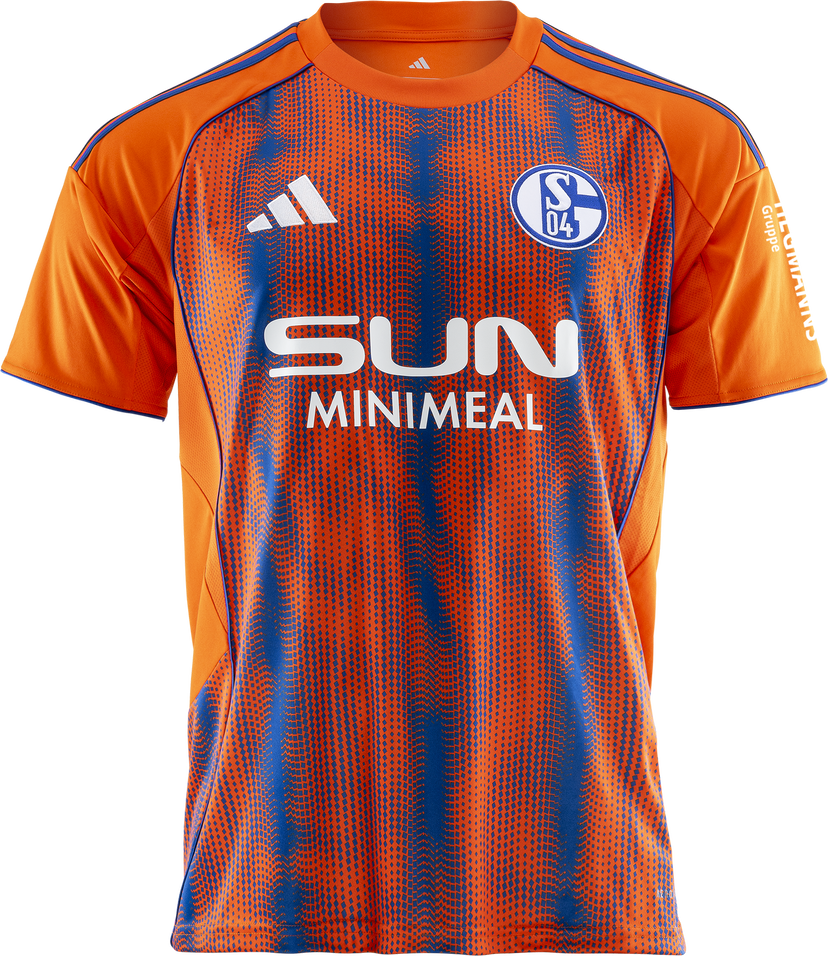 Фланелка adidas Originals Adidas FC Schalke 04 3rd Jersey 2025/26 Оранжево
 | 6s04jd7389