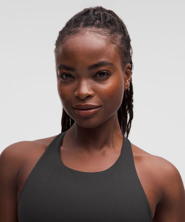 Сутиен lululemon Energy Evolve High Neck Longline Bra, Medium Support, B-D Cups Черно | prod20002099, 3