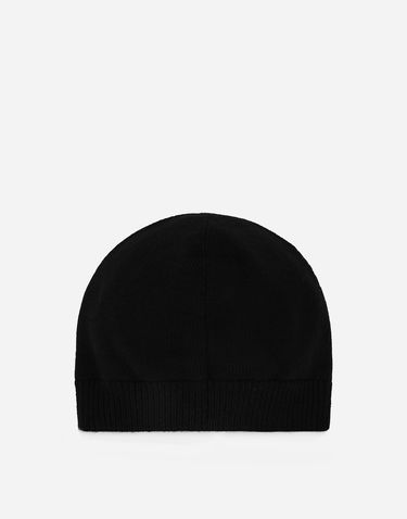 Шапка Dolce & Gabbana Dolce & Gabbana Knit Logo Tag Beanie Черно | LBKHA7JCVU9N0000, 1