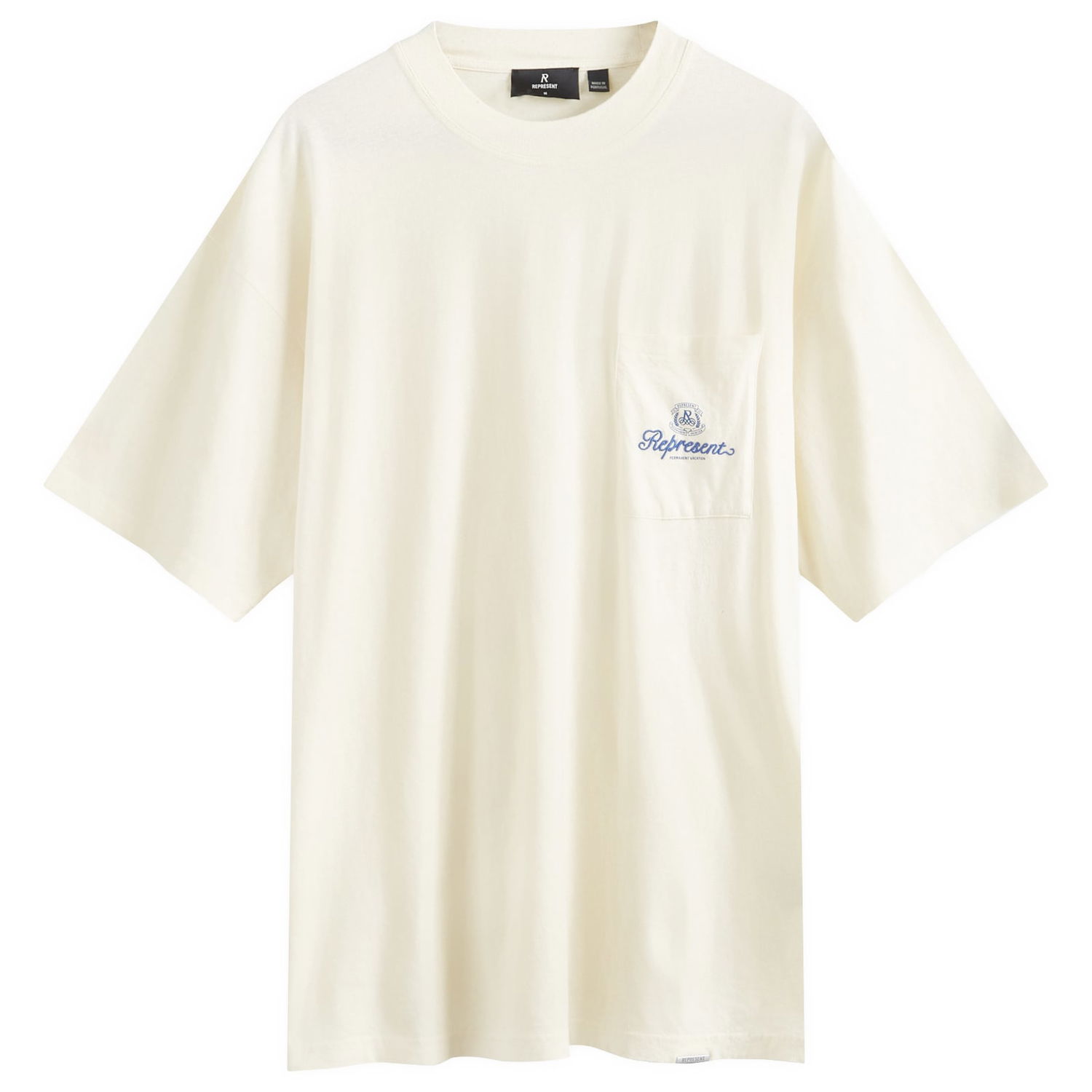 Тениска Represent Clo Permanent Vacation Бежово | MLM4467-242, 0