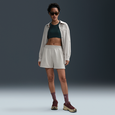 Къси панталони Nike 24.7 Impossibly Soft Dri-FIT Mid-Rise Loose Fit 4" Shorts Бежово | HQ8179-104, 4