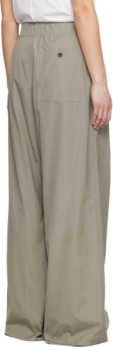 Панталони Dries Van Noten Dries Van Noten Wide Pleated Trousers Сиво | 251-010909-1374, 2