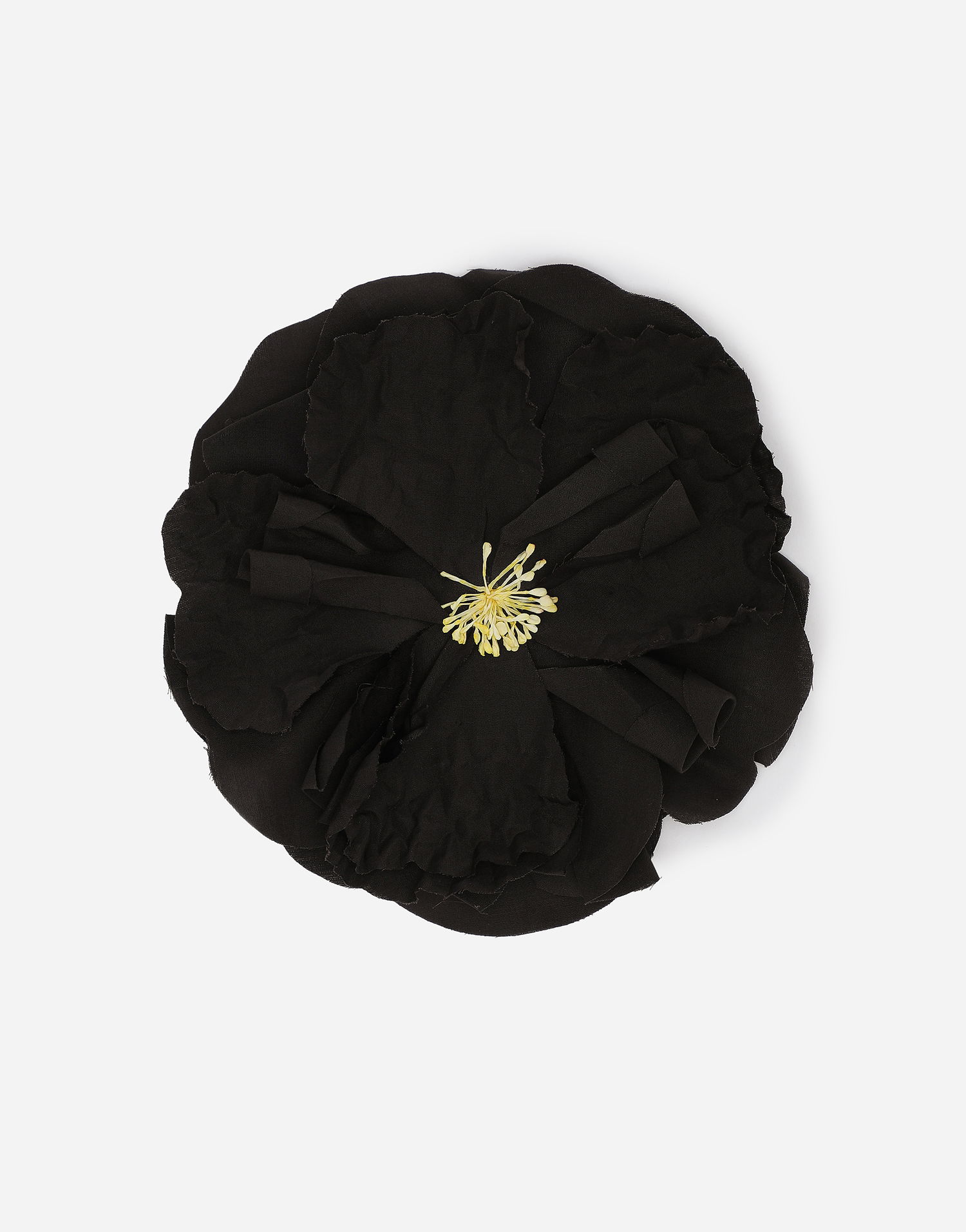 Значка Dolce & Gabbana Black Flower Brooch Черно | GY008AGH869S8000, 0