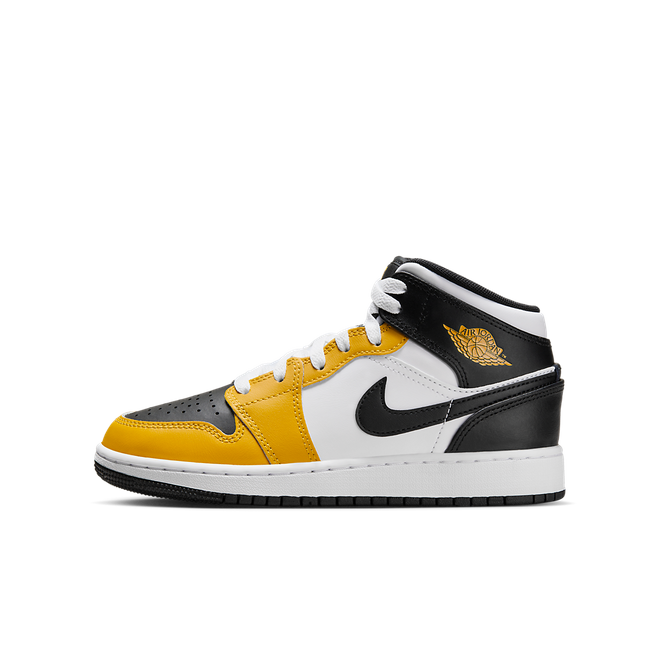 Кецове и обувки Jordan Air Jordan 1 Mid "Yellow Ochre" GS Жълто | DQ8423-701, 0