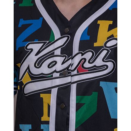 Фланелка Karl Kani Varsity Logo Baseball Shirt Многоцветен | KK6033421, 1