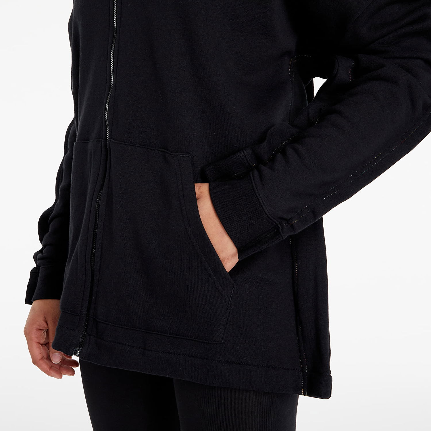 Суитчър Nike Sportswear Full-Zip French Terry Hoodie Черно | CZ8359-010, 1
