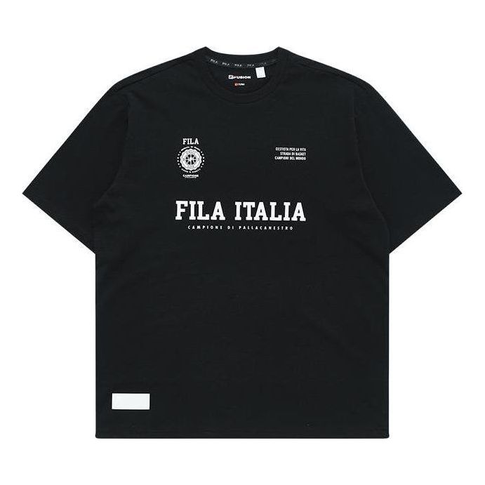 Тениска FILA Retro Time Graphic Tee Черно | T11M325105F-BK, 0