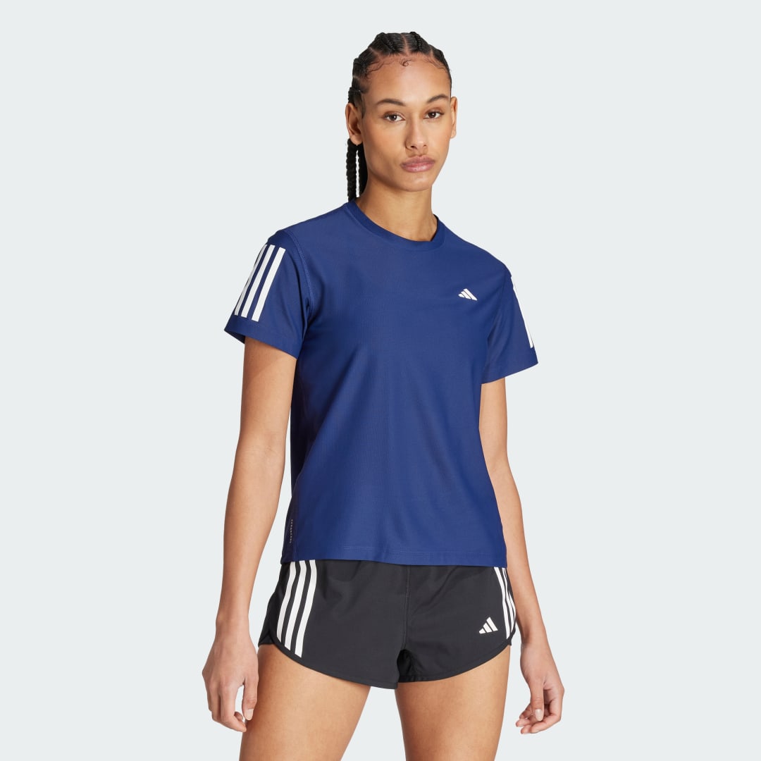 Тениска adidas Performance Performance Running T-Shirt Синьо | IN8302, 0