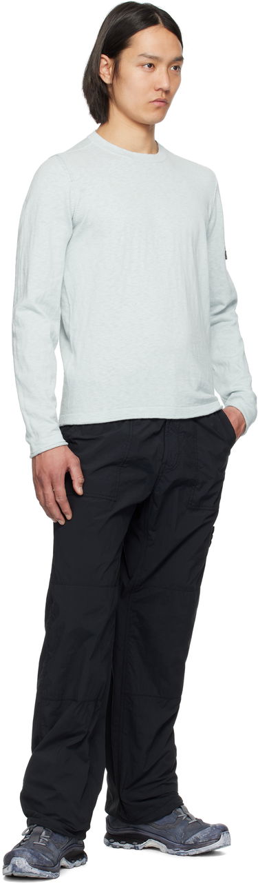 Пуловер Stone Island Stone Island Cotton Nylon Sweater Зелено | K1S15 5100052 S00B0, 4