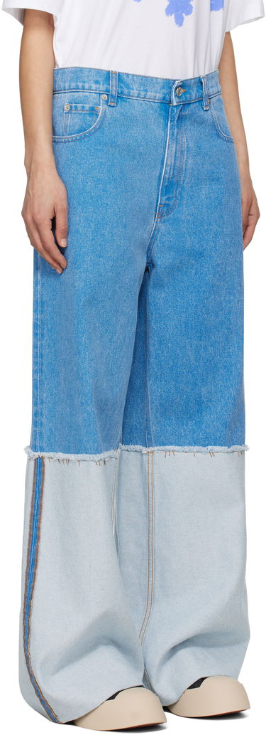 Дънки Marni Marni Two-Tone Wide Leg Jeans Синьо | PAJD0559A0 USCW91, 1