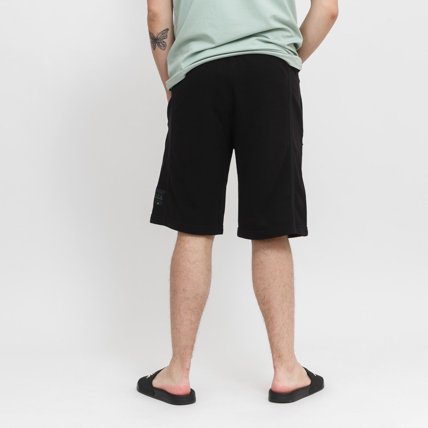 Къси панталони Champion Bermuda Shorts Черно | 217197-KK001, 1
