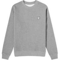 Пуловер MAISON KITSUNÉ Patch Comfort Crew Sweat Сиво | MM00316KM0307-H131, 1
