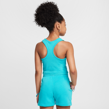 Къси панталони Nike Nike Sportswear Ribbed Tank Top and Shorts Set Тюркоазено | FZ5551-345, 3