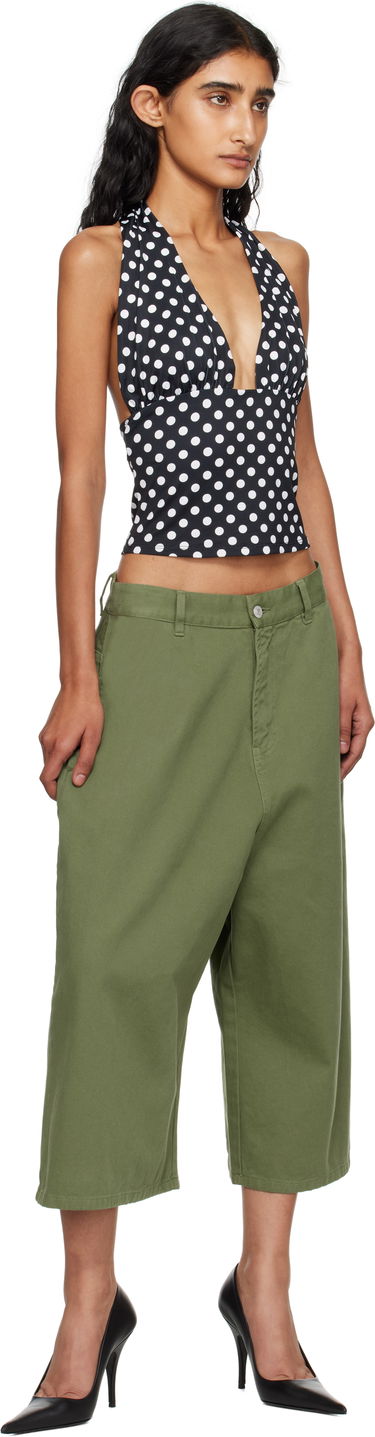 Потник Miaou Miaou Mathilde Polka Dot Halter Top Черно | 7189VISBWP, 3