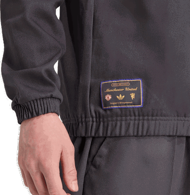 Яке adidas Performance Manchester United Terrace Icons Track Top Сиво | JX6788, 2