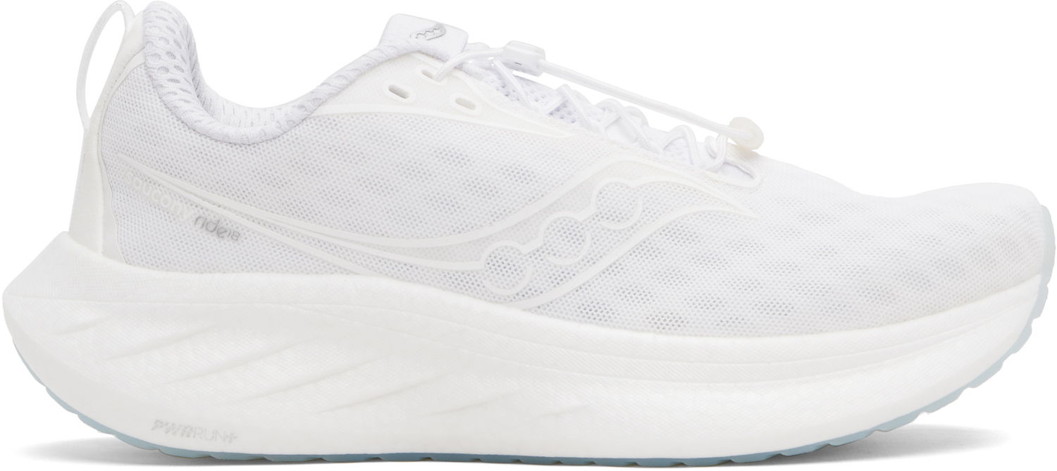 Кецове и обувки Saucony Ride 18 Summer Бяло | S21002-500, 0