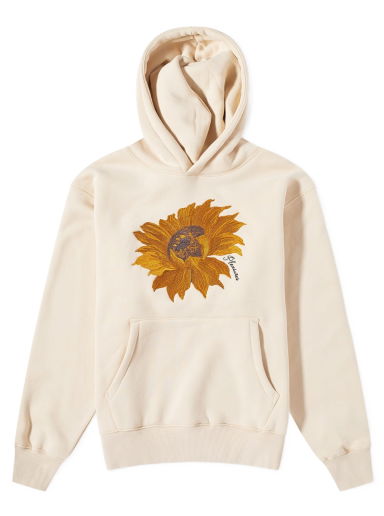 Strength Print Hoodie Tan