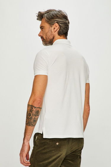 Поло тениска Polo by Ralph Lauren Custom Fit Polo Бяло | 710548797001, 4