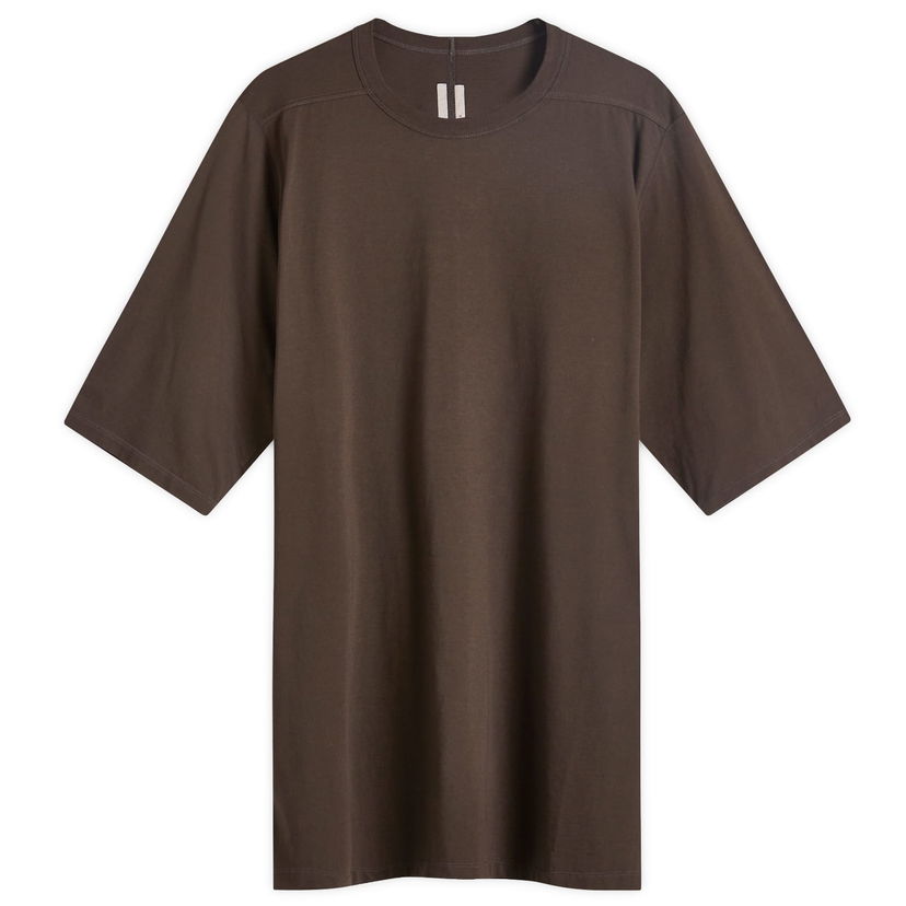 Тениска Rick Owens Jumbo Lightweight Short Sleeve Кафяво | RU02D6274-78