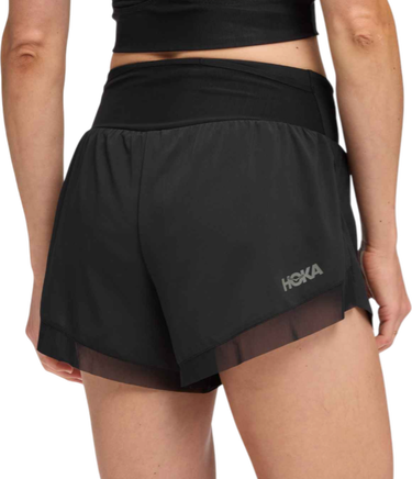 Къси панталони Hoka One One Hoka Glide 4" Shorts Черно | 1176974-blk, 1