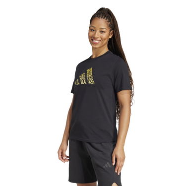Тениска adidas Performance Metallic Logo Graphic Training T-Shirt Черно | JJ4059, 0
