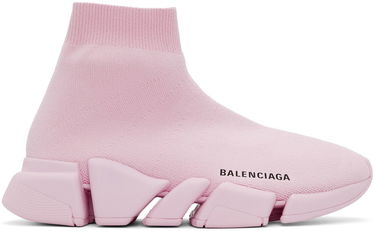 Кецове и обувки Balenciaga Speed 2.0 Sneakers "Pink" Розово | 617196 W2DB1 5601, 0