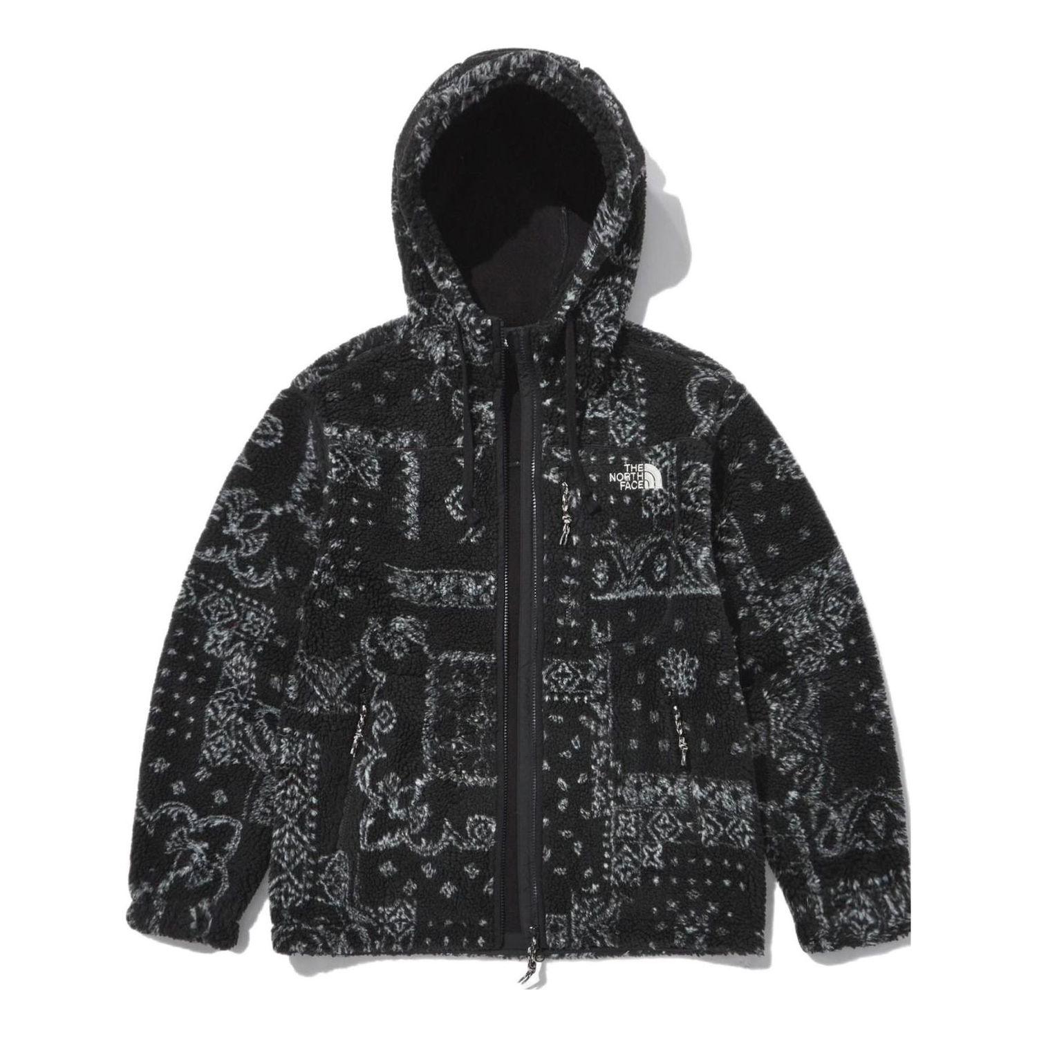 Пуловер The North Face Fleece Novelty Patterned Jacket Черно | NJ4FN67A, 0