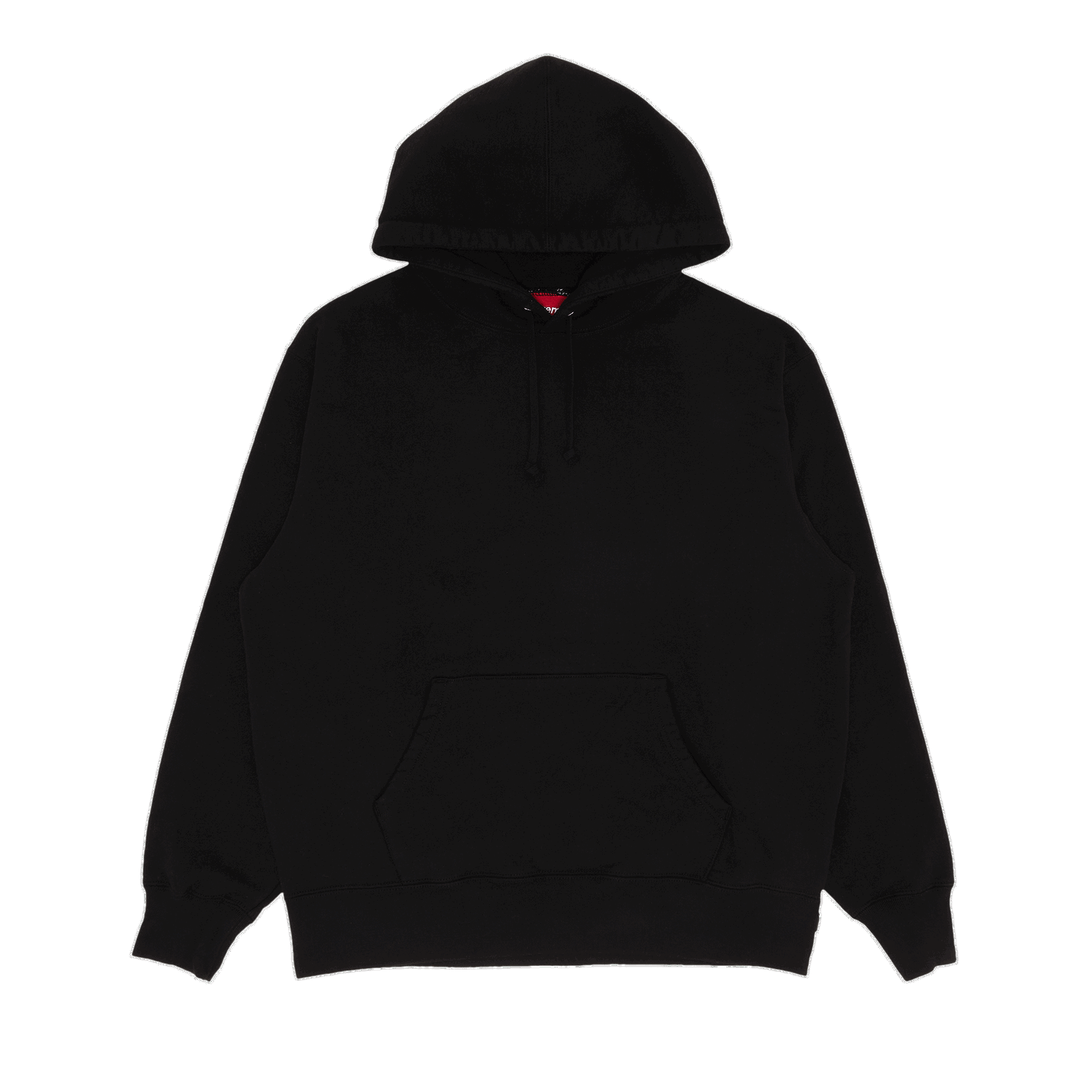 Суитчър Supreme Satin Applique Hooded Sweatshirt Черно | FW22SW34 BLACK, 0