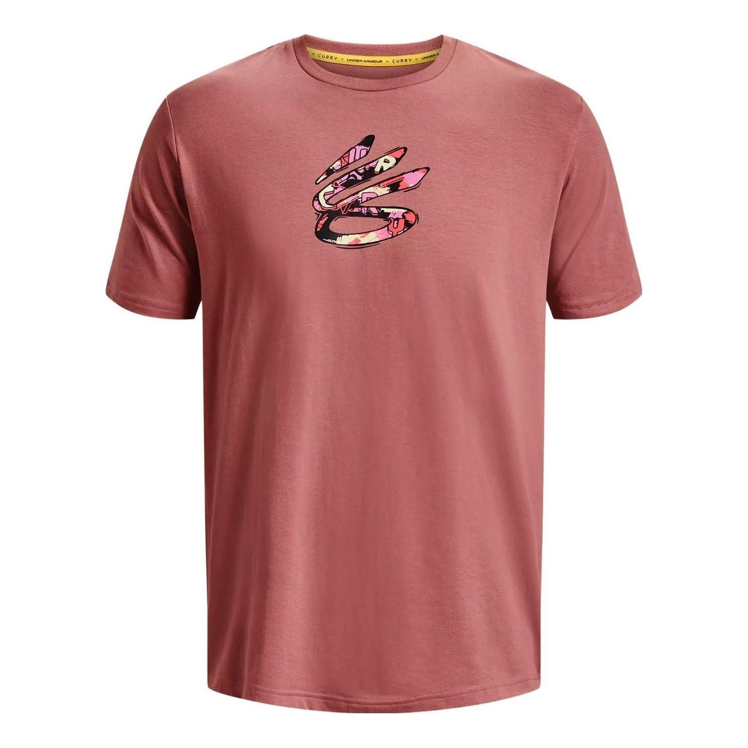 Тениска Under Armour Curry Comic Fill Short Sleeve T-Shirt Червено | 1376806-604, 0