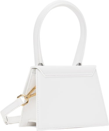 Чанта през рамо Jacquemus 'Le Chiquito Moyen' Bag Бяло | 21H213BA002-3000, 2