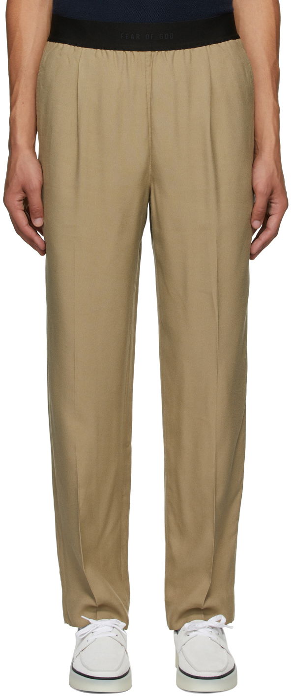 Панталони Fear of God Everyday Trousers Бежово | FG40-036VCP, 0